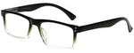 Readers 104 Rectangular Reading Glasses +1.75 Black Olive Green Women Styl. Fixed Price $19.95.