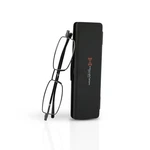 Microvision Flat Folding Reading Glasses, Gunmetal Frame, 3X Magnification Fo.... Fixed Price $46.79.