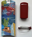 Microvision Optical Executive Rimless Folding Reading Glasses Red W Case +3. Fixed Price $44.99.