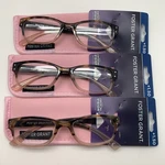"3 Pair" Foster Grant Monroe + 1.50 Pink Women's Reading Glasses. Fixed Price $23.70.