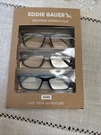 Eddie Bauer Designer Reading Glasses 3 Pack Readers +2.50. Fixed Price $30.00.