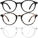 Yogo Vision Blue Light Blocking 48-22-134, Pack Crystal, Leopard, Black. Fixed Price $19.57.