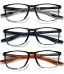 Hubeye TR90 Sports 55 Millimeters, Black+striped Blue+striped Orange. Fixed Price $24.90.