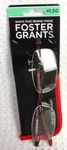 Foster Grant - Archie Red Rimless Reading Glasses+soft Case +1.50 New. Fixed Price $12.99.