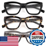 Hiyanjn Reading Glasses For Women 3 Pack Fashion Cat Eye Computer Readers Oversi. Fixed Price $30.94.
