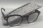 New Grinder Punch Tortoiseshell 5.50 Reading Glasses With Pouch TLF12R-TOR-550. Fixed Price $16.14.