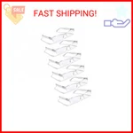 Boost Eyewear 6 Pack Reading Glasses, Clear Half Rim Frames, For And Women,. Fixed Price $21.77.