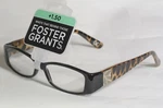 New Women's +1.50 Foster Grant Kailyn Reading Glasses Animal Print Msrp 19.99. Fixed Price $15.99.