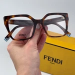 Fendi Women Eyeglasses Shiny Havana Demo Geometric FE50002I Way 053 Brand New. Fixed Price $279.95.
