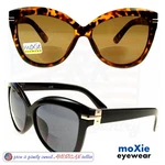 Women's Bifocal Sunglasses Big Style Nwt Moxie +1.50 To +3.00 No Show. Fixed Price $15.99.