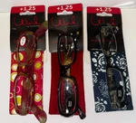+1.25 X3 Pair Wink For Icu Eyewear Reading Glasses Polka Dot/floral W/sleeves. Fixed Price $14.50.