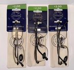 +2.00 Mag 3 Pairs Dr Dean Edell / Icu Eyewear Reading Glasses New Readers. Fixed Price $14.50.