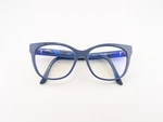 Jimmy Choo Eyeglasses Frames Only, JC201 Mvu, 53-16-145, Blue, Made In Italy. Fixed Price $59.99.