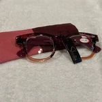 Studio Icu Eyewear Women Pink Burgundy Reading Readers Glasses +1.25 #7677 New. Fixed Price $14.95.