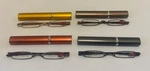 Lot Of 4 Microvision Optical Mini Reading Glasses With Tube Case For Women. Fixed Price $21.24.