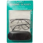 Icon Classic Full Metal Men's Reading Glasses +2.50 2-PACK. Fixed Price $12.99.