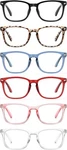 Ccvoo 6 Pack Reading Glasses For Women Blue Light Computer Eye +2.75. Fixed Price $7.19.