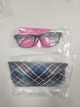 Vera Bradley Reading Glasses Adaline Readers Snowy Plaid +2.00 Matching Case. Fixed Price $27.99.