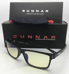 New Gunnar Reading Glasses Vertex Reader 55-16 Onyx Black Frames W/ Amber Yellow. Fixed Price $59.99.