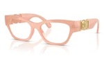 Versace Reading Glasses Mod. 3367-U 5392 52-17 140 Pink Opal Gold Frames Readers. Fixed Price $239.99.