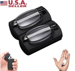 2 Pairs Anti-blue Metal Compact Folding Light Reading Glasses With Carrying Case. Fixed Price $10.38.