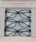 Judith Ripka Designer 3 Pair Premium Reading Glasses Readers +1.50+2.00+2.50 New. Fixed Price $29.99.