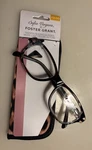 Foster Grant Sofia Vergara X Linda Bry +2.00 Reading Glasses Readers W/soft Case. Fixed Price $19.00.