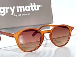 Gry Matter Designer Readers Amber Round Creative Bifocal Sunglass. Fixed Price $17.88.