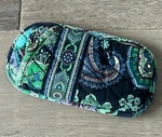 Vera Bradley Blue Rhapsody Double Eyeglass Case Retired Pattern. Fixed Price $18.88.