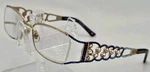 Jimmy Crystal Ny JCR267 Swarovski Elements Blue Eyeglasses Case R4. Fixed Price $79.99.