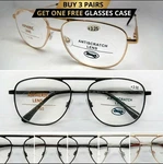 Superb Quality Big Double Bridge Metal Frame Reading Glasses Easy To L490. Fixed Price $13.43.