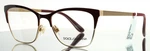 Dolce & Gabbana DG1310 1333 Burgundy Gold Womens Full Rim Eyeglasses 52-17-145. Fixed Price $64.99.