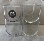 Mdesign Plastic Stackable Water Bottle Holder Bin Set Of 4. Fixed Price $24.95.