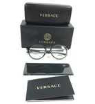 Versace Eyeglasses Frames MOD.3355-U 5453 Transparent Gray Full Rim 51-20-140. Fixed Price $129.99.