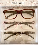 3 Adult Nine West Quality Readers Reading Glasses Brown/pink/tan. Fixed Price $24.94.