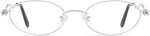 Vanlinker Fashion Designer Blue Light Glasses For Woman Y2K Small Oval Rose 2025. Fixed Price $18.00.