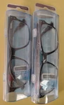 2X E317 Foster Grant Pop Of Power 3.00 Tristan Blk Bi Focal Reading Readers. Fixed Price $20.99.