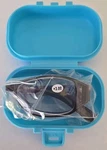 Foldable +3.00 Collapsible Reading Glasses Purple Floral Temples. Fixed Price $16.00.