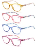Modfans Reading Glasses Women 4 Pack Fashion Ladies Readers 1.5 Strength,wome.... Fixed Price $26.49.