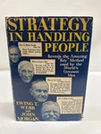 Vintage 1ST Edition "strategy Handling People" Webb & Morgan 1930 Hb Dj. Fixed Price $12.95.