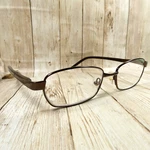 Magnivision Satin Brown Metal Eyeglasses Frames Only 53-18-135. Fixed Price $28.76.