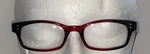 Corinne Mccormack Channing Red/trans/fade Designer Eyeglass Frames Only. Fixed Price $8.07.