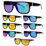 SA106 Color Mirror Lens Flat Top Mob Baller Designer Rectangular Sunglasses. Fixed Price $12.99.