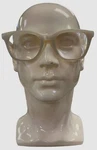 $125 Colors Optics Unisex White Square Reading Glasses +2.75 Size 51-21-145. Fixed Price $27.26.