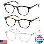 Hapjoys Reading Glasses Women Stylish Readers 1.5 Lightweight Frame. Fixed Price $27.99.