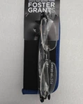 Foster Grant Reading Glasses Archie 51 16-144 Blue With Case Pick Strength. Fixed Price $13.88.