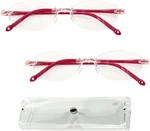 2 Pcs Focus Glasses, Automatic Zoom Reading Intelligent Self Adjusting. Fixed Price $12.54.
