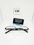 Eyeglasses Foster Grant LO0915 Lyden 53-19 140 +2.00. Fixed Price $15.00.
