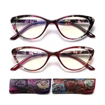 Eyeurl Cat Reading Glasses For Womens Set Of 2 Blue Light Blocking Comput.... Fixed Price $27.48.
