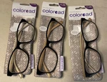 **3 Pair** Foster Grant Coloread +1.25 Kinsey Gold Readers Reading Glasses. Fixed Price $13.50.